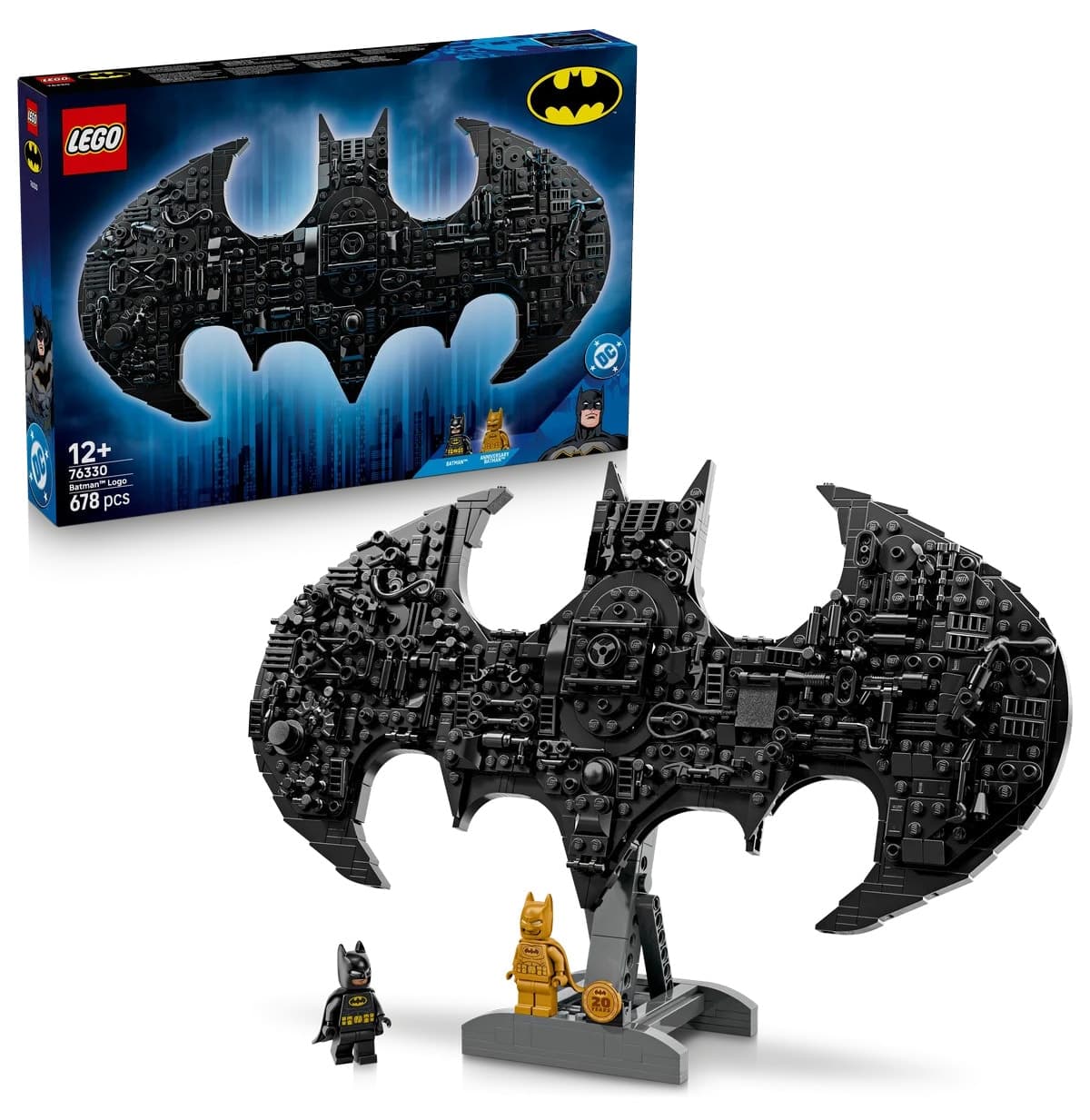 لگو DC Batman لوگوی بتمن 678 قطعه مدل 76330 لگو DC Batman لوگوی بتمن 678 قطعه مدل 76330