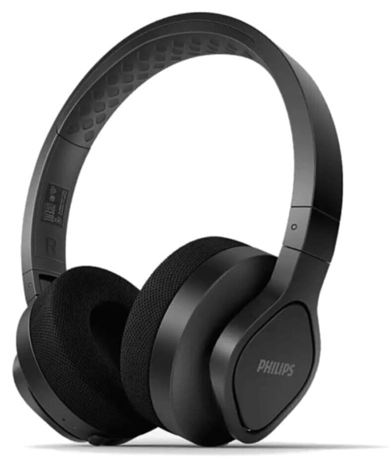 هدفون ورزشی بیسیم Philips رویگوشی 35 ساعته IP55 مشکی مدل TAA4216BK هدفون ورزشی بیسیم Philips رویگوشی 35 ساعته IP55 مشکی مدل TAA4216BK