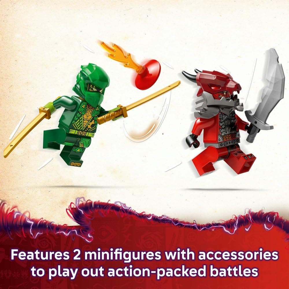 لگو NINJAGO Lloyd's ماشین مسابقه عقبکش مدل 71828 لگو NINJAGO Lloyd's ماشین مسابقه عقبکش مدل 71828