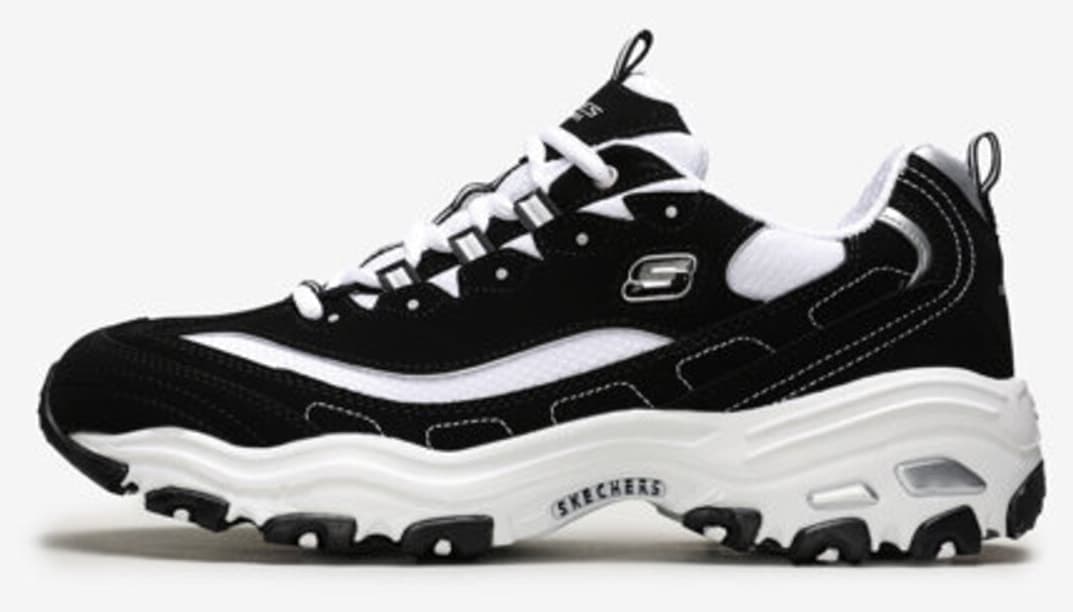 کفش اسنیکرز مردانه Skechers سیاه مدل D'lites 52675 BKW کفش اسنیکرز مردانه Skechers سیاه مدل D'lites 52675 BKW