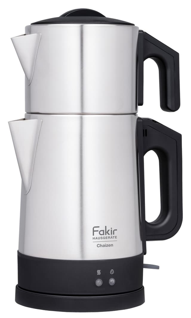 چایساز Fakir Chaizen استیلی با قوری 1800 وات 1.8 لیتری چایساز Fakir Chaizen استیلی با قوری 1800 وات 1.8 لیتری