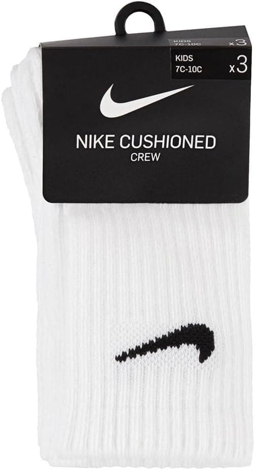 جوراب بچگانه Nike مدل Basic Pack Crew بسته ۳ عددی جوراب بچگانه Nike مدل Basic Pack Crew بسته ۳ عددی