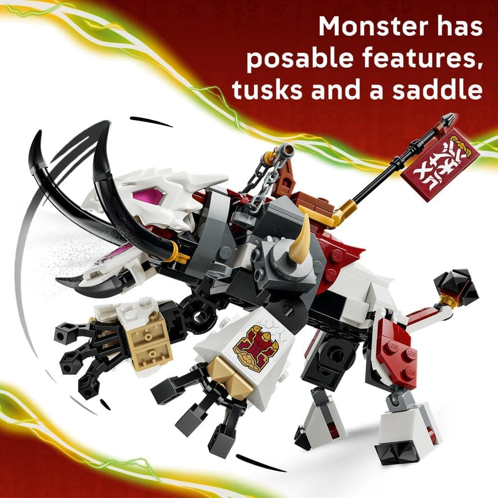 لگو NINJAGO Zilvar and Grimtak the Dragon Beast مدل 71863 لگو NINJAGO Zilvar and Grimtak the Dragon Beast مدل 71863