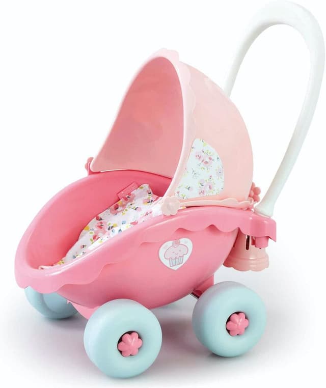 کالسکه اسباببازی عروسک برای کودکان از 18 ماهگی Early Learning Centre مدل Cupcake My First Pram کالسکه اسباببازی عروسک برای کودکان از 18 ماهگی Early Learning Centre مدل Cupcake My First Pram