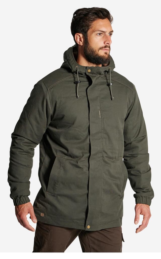 کاپشن زمستانی مردانه Decathlon Solognac آبگریز سبز مناسب دمای ۱۰- درجه مدل 100 کاپشن زمستانی مردانه Decathlon Solognac آبگریز سبز مناسب دمای ۱۰- درجه مدل 100