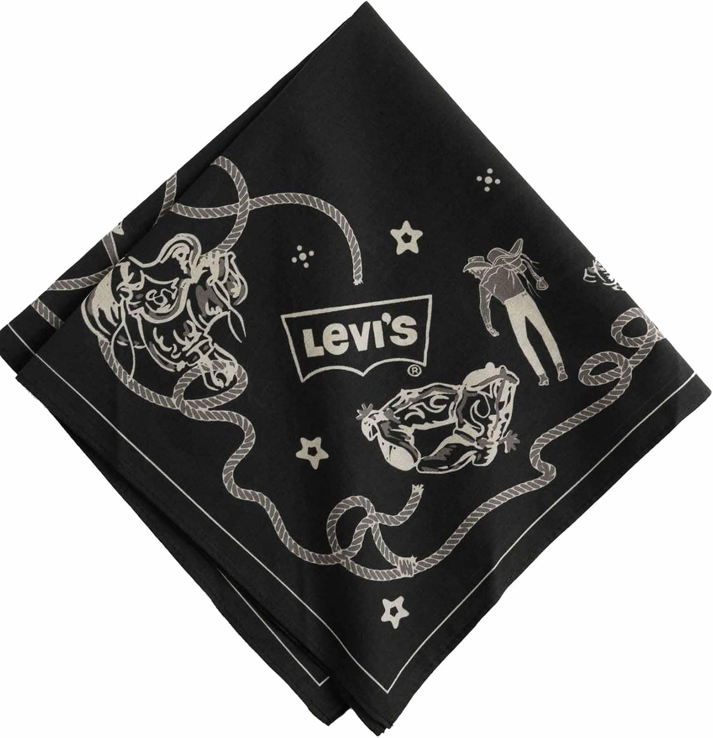 فولار زنانه Levi's نخی تک سایز مشکی مدل 004D700000 فولار زنانه Levi's نخی تک سایز مشکی مدل 004D700000