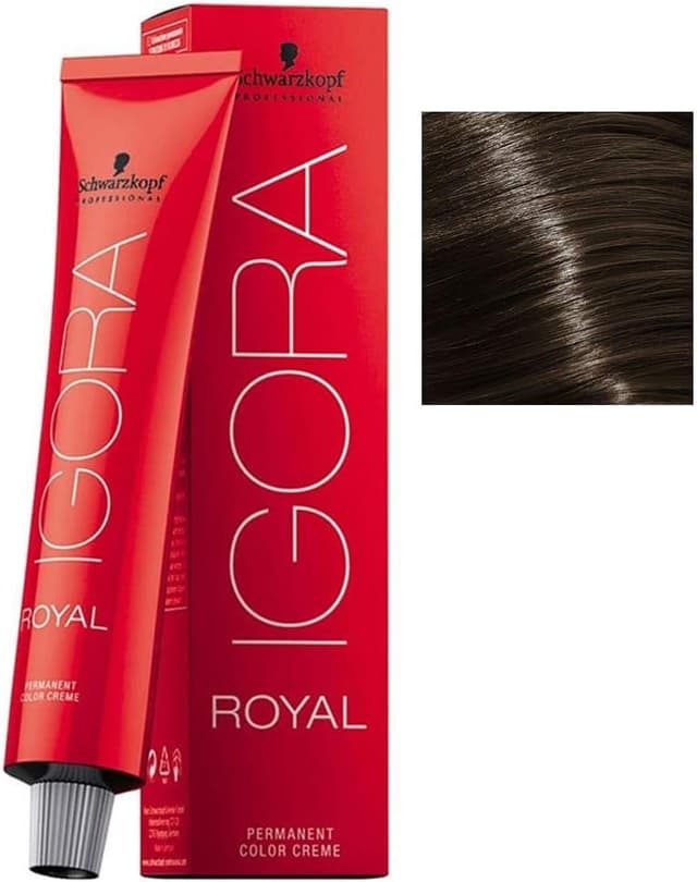 رنگ موی Schwarzkopf Professional Igora Royal 6.0 قهوهای تیره 60ml رنگ موی Schwarzkopf Professional Igora Royal 6.0 قهوهای تیره 60ml