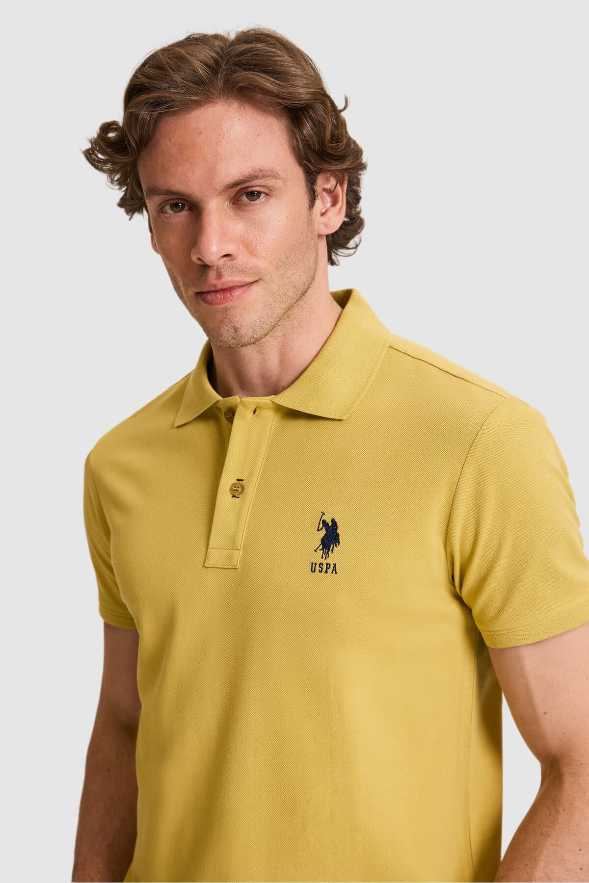 تیشرت مردانه U.S. Polo Assn. یقه پولو فیت اسلیم سبز مدل 50326920-VR235 تیشرت مردانه U.S. Polo Assn. یقه پولو فیت اسلیم سبز مدل 50326920-VR235