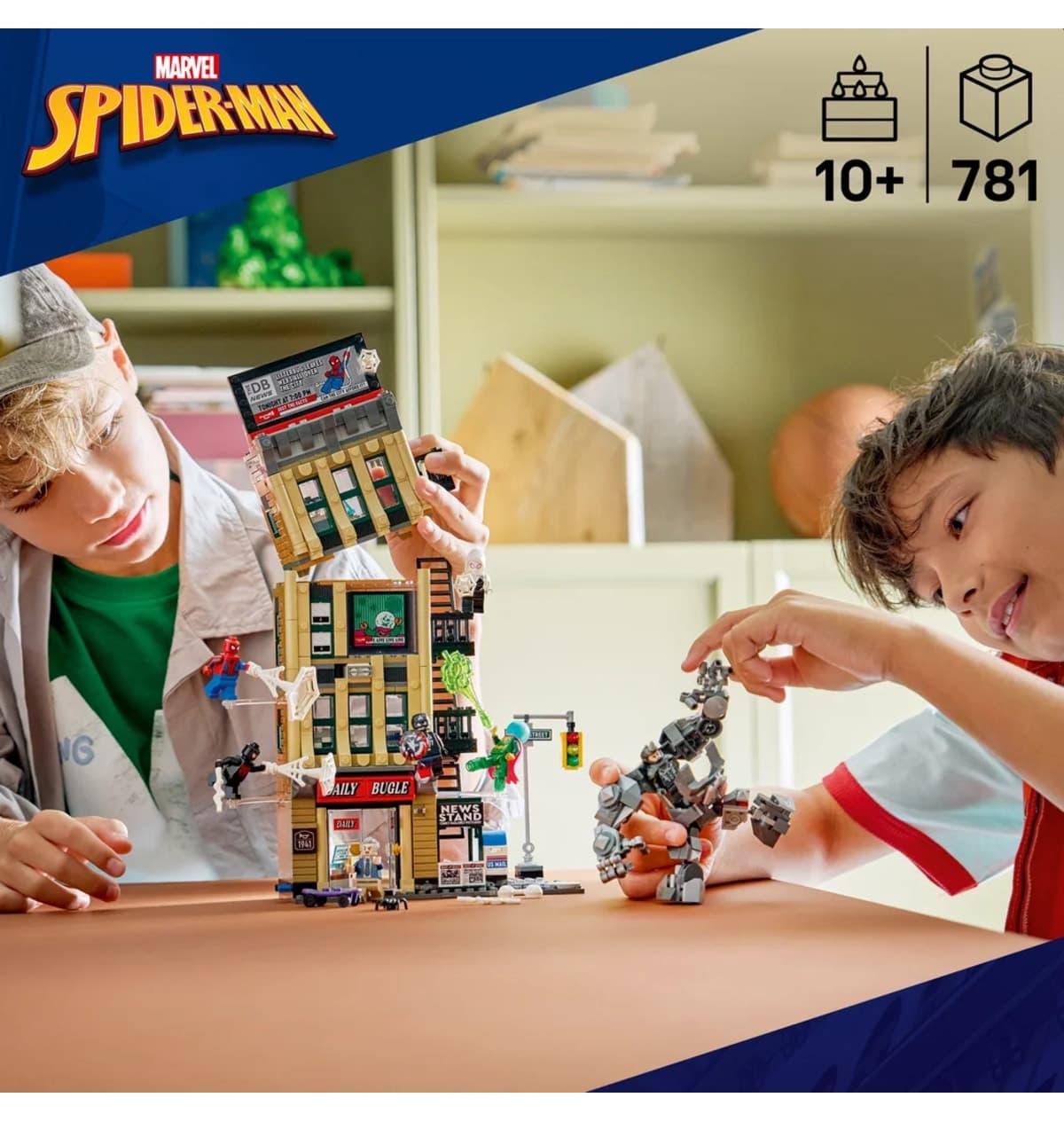 لگو Marvel Spider-Man vs. Mysterio Daily Bugle مدل 76342 لگو Marvel Spider-Man vs. Mysterio Daily Bugle مدل 76342