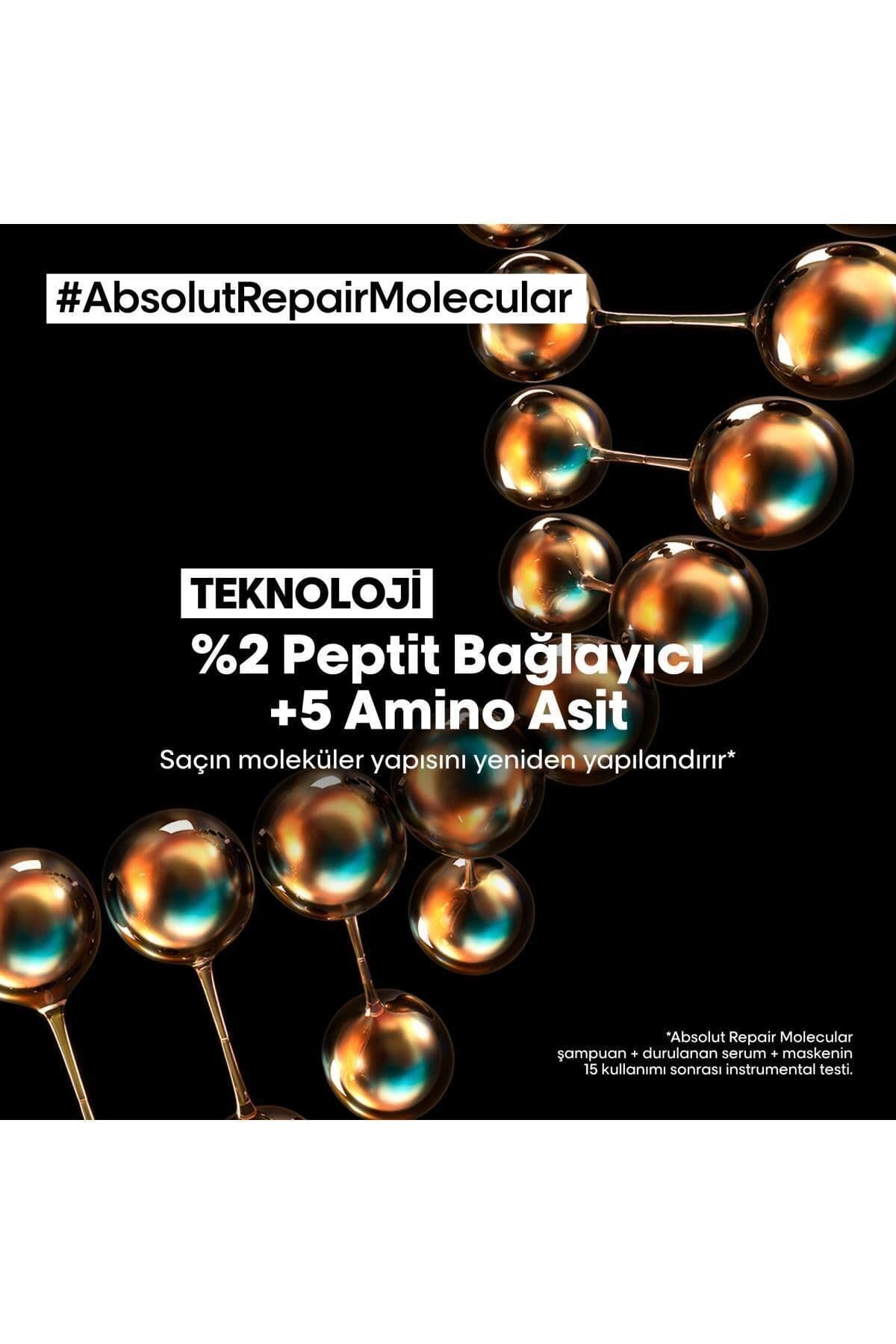 ست مراقبتی ترمیمکننده و تقویتکننده L'oreal Professionnel Serie Expert Absolut Repair Molecular ست مراقبتی ترمیمکننده و تقویتکننده L'oreal Professionnel Serie Expert Absolut Repair Molecular