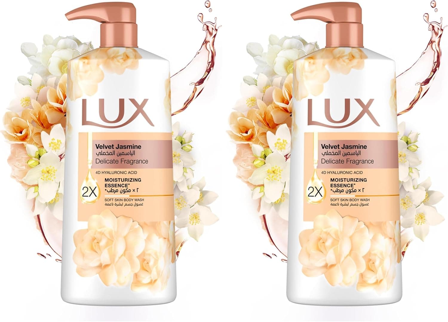 شامپو بدن LUX با رایحه یاس مخملی، حاوی اسنس مرطوبکننده 2x و هیالورونیک اسید 4D، 700ml شامپو بدن LUX با رایحه یاس مخملی، حاوی اسنس مرطوبکننده 2x و هیالورونیک اسید 4D، 700ml