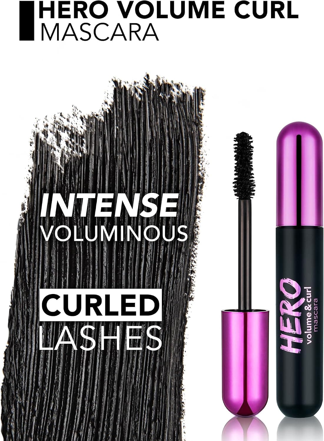 ریمل حجمدهنده و فرکننده Flormar مشکی مدل Hero Volume & Curl Mascara ریمل حجمدهنده و فرکننده Flormar مشکی مدل Hero Volume & Curl Mascara