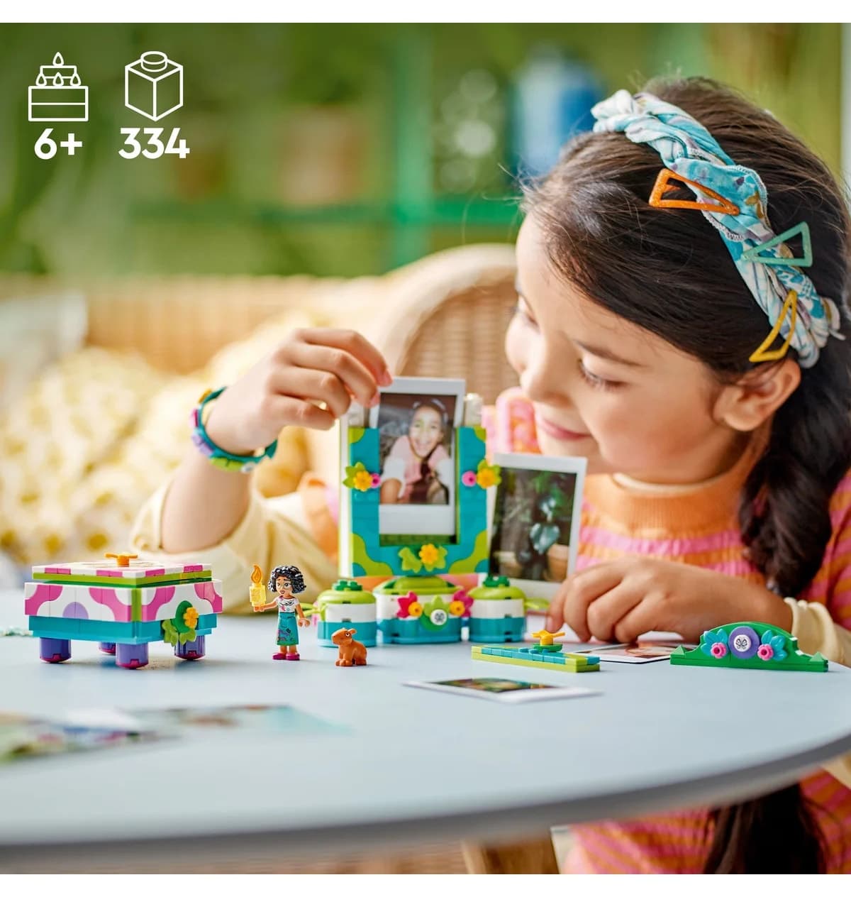 لگو قاب عکس و جعبه جواهرات Disney Mirabel مدل 43239 لگو قاب عکس و جعبه جواهرات Disney Mirabel مدل 43239