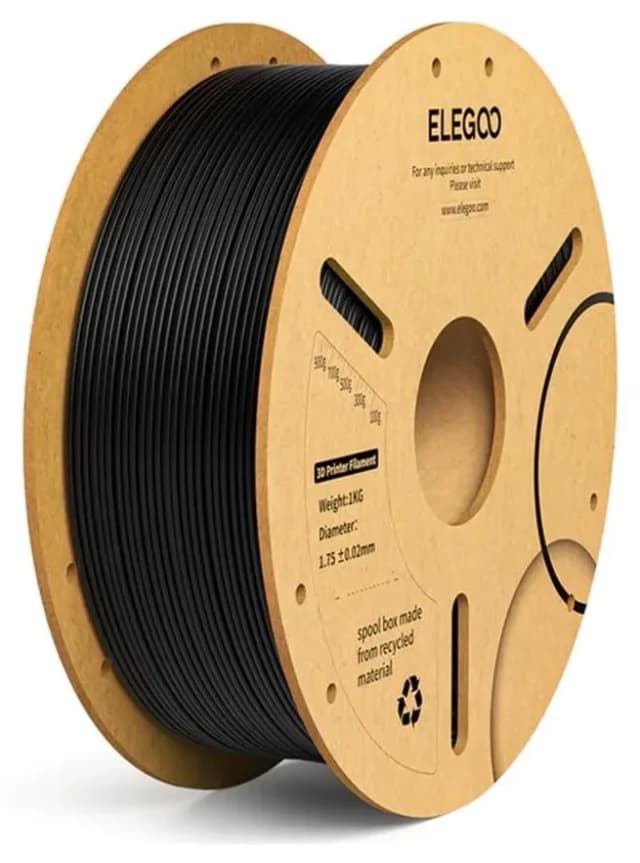 فیلامنت پرینتر سه بعدی PLA ELEGOO مشکی 1Kg فیلامنت پرینتر سه بعدی PLA ELEGOO مشکی 1Kg