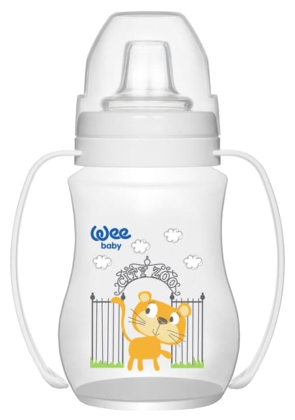 لیوان آموزشی Wee Baby ضدریز PP 250 ml کد 754 لیوان آموزشی Wee Baby ضدریز PP 250 ml کد 754