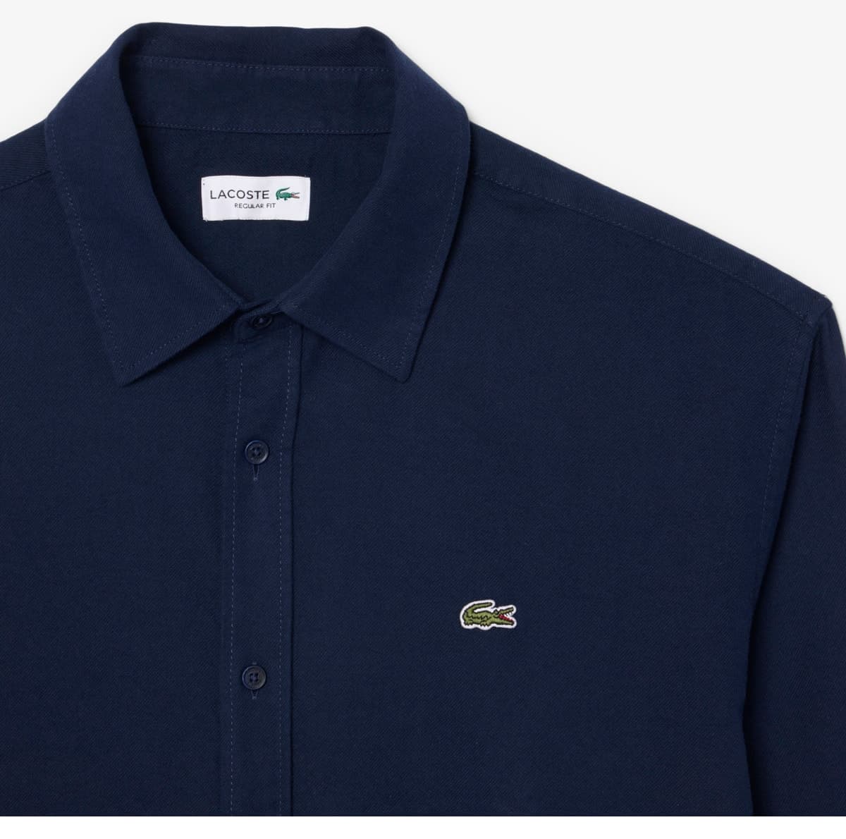 پیراهن مردانه Lacoste فیت معمولی سرمهای پیراهن مردانه Lacoste فیت معمولی سرمهای