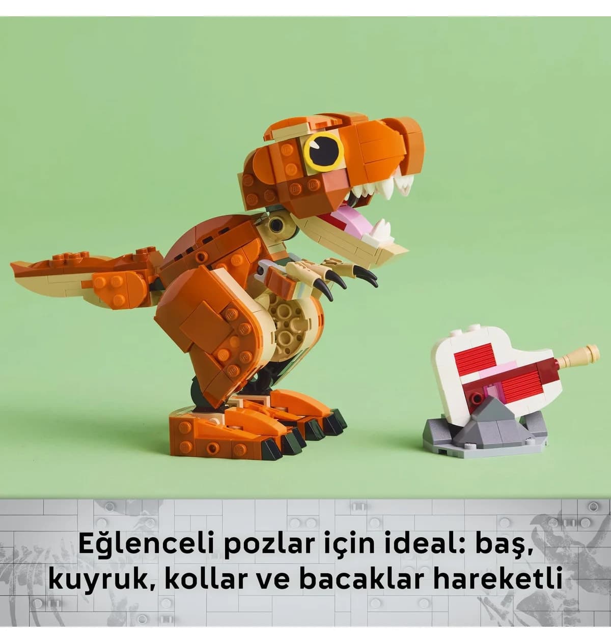 لگو Jurassic World مدل Küçük Eatie T. rex 76967 با 317 قطعه لگو Jurassic World مدل Küçük Eatie T. rex 76967 با 317 قطعه