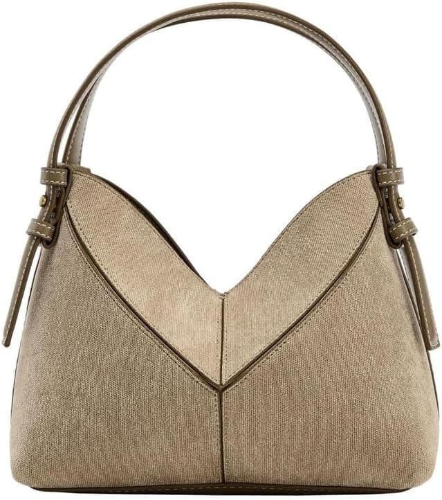 کیف شاپر زنانه Zara دوخت تزئینی مینی رنگ شنی/قهوهای مدل Z1:bags کیف شاپر زنانه Zara دوخت تزئینی مینی رنگ شنی/قهوهای مدل Z1:bags