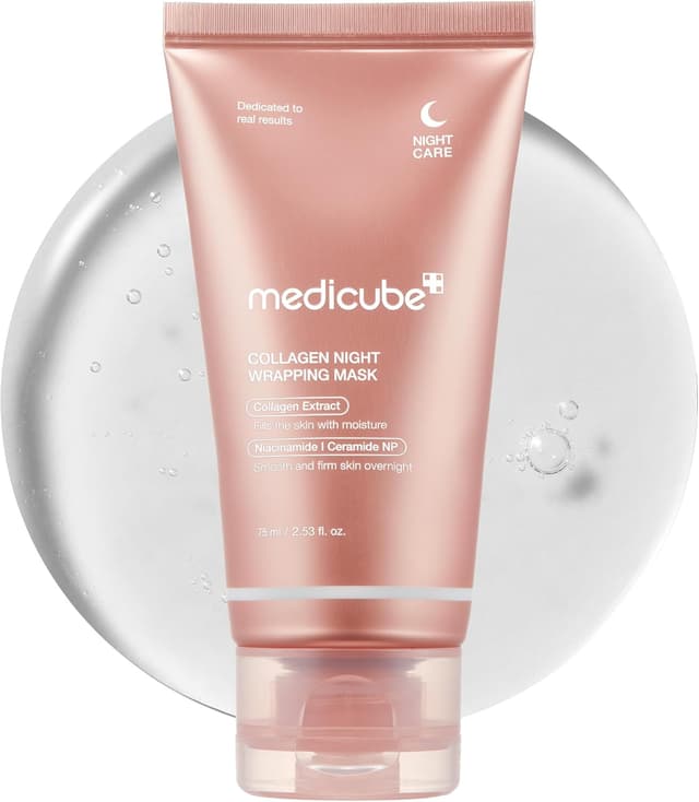 ماسک صورت کلاژنی medicube شبانه قابل کندن 2.53 fl.oz ماسک صورت کلاژنی medicube شبانه قابل کندن 2.53 fl.oz