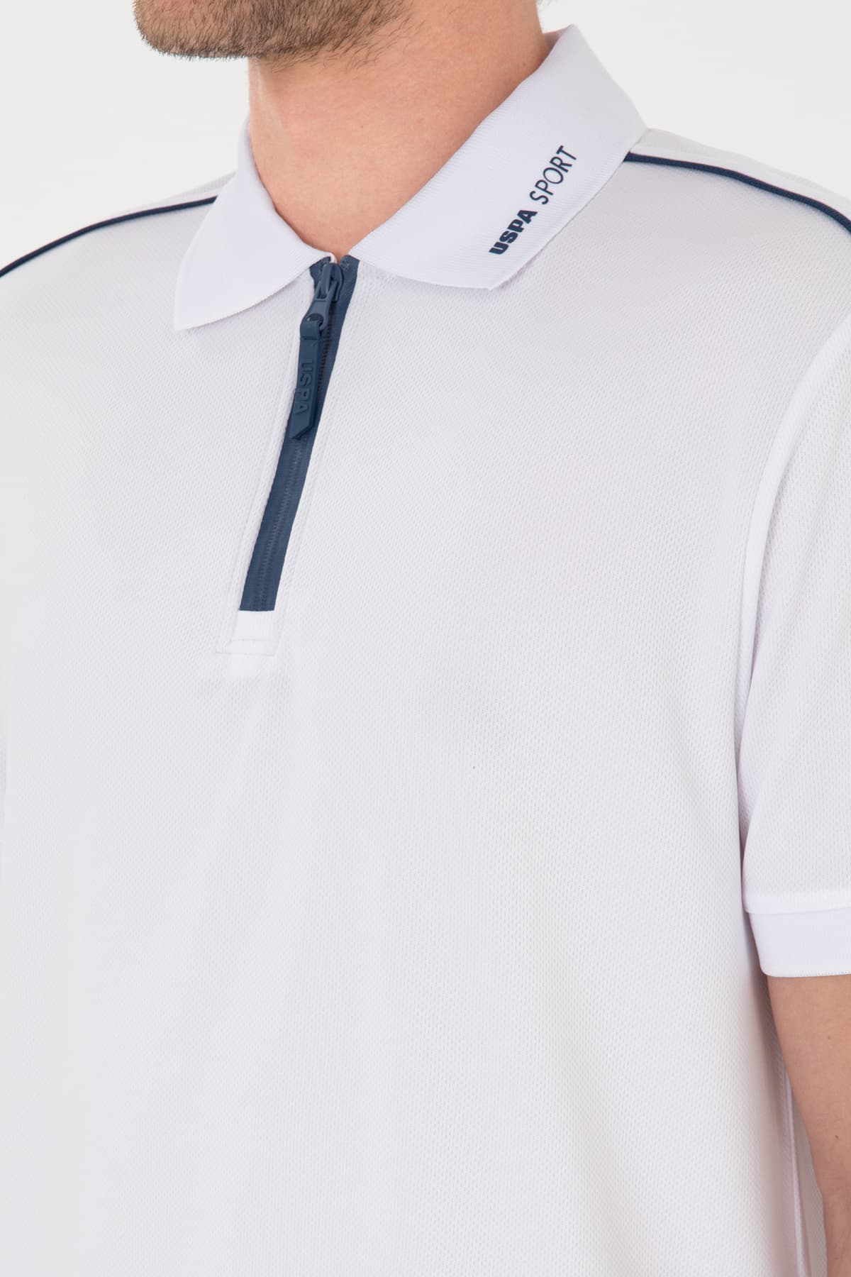 تیشرت مردانه U.S. Polo Assn. فیت معمولی یقه پولو سفید مدل 50299560-VR013 تیشرت مردانه U.S. Polo Assn. فیت معمولی یقه پولو سفید مدل 50299560-VR013