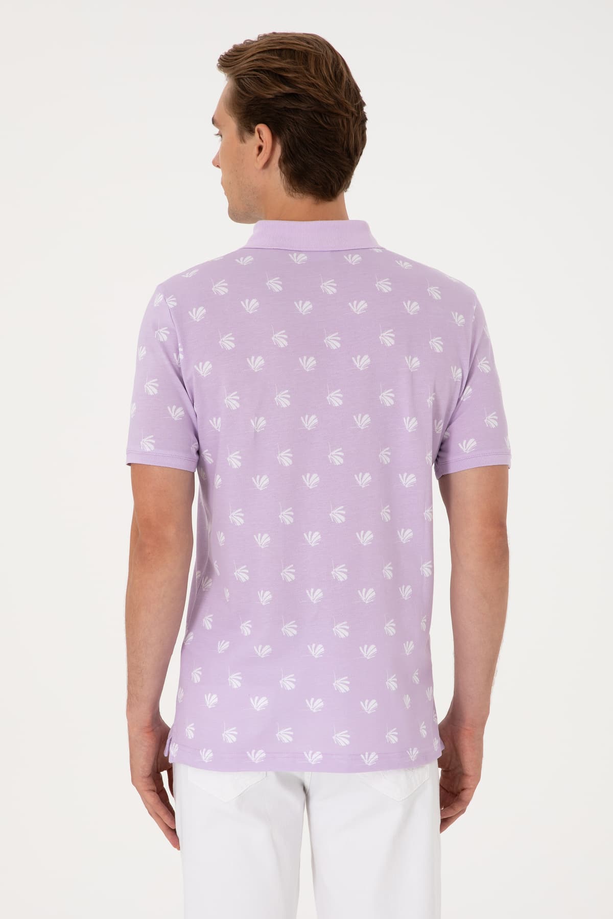 تیشرت مردانه U.S. Polo Assn. فیت معمولی بنفش یقه پولو مدل 50299661-VR034 تیشرت مردانه U.S. Polo Assn. فیت معمولی بنفش یقه پولو مدل 50299661-VR034