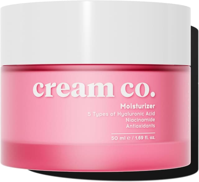 کرم صورت آبرسان و روشنکننده cream co. بر پایه آب حاوی اسید هیالورونیک 50 ML مناسب انواع پوست کرم صورت آبرسان و روشنکننده cream co. بر پایه آب حاوی اسید هیالورونیک 50 ML مناسب انواع پوست
