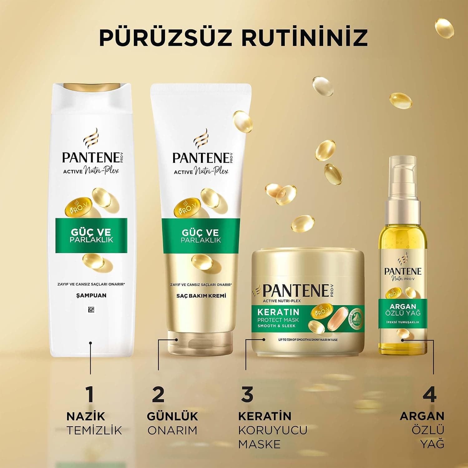 شامپو Pantene مدل Temel Bakım با حجم 400 ml شامپو Pantene مدل Temel Bakım با حجم 400 ml