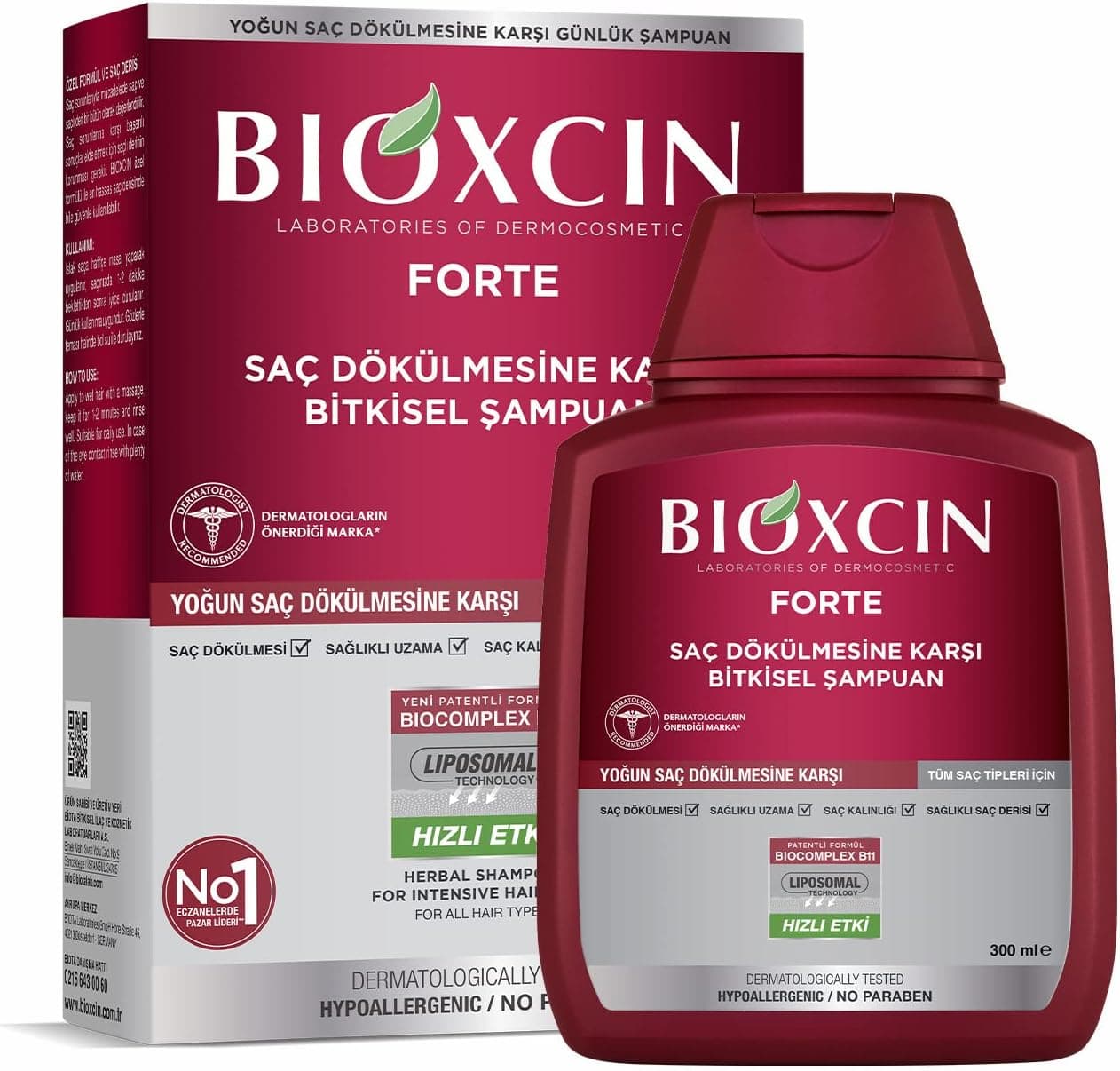 شامپو Bioxcin Forte 300ml شامپو Bioxcin Forte 300ml