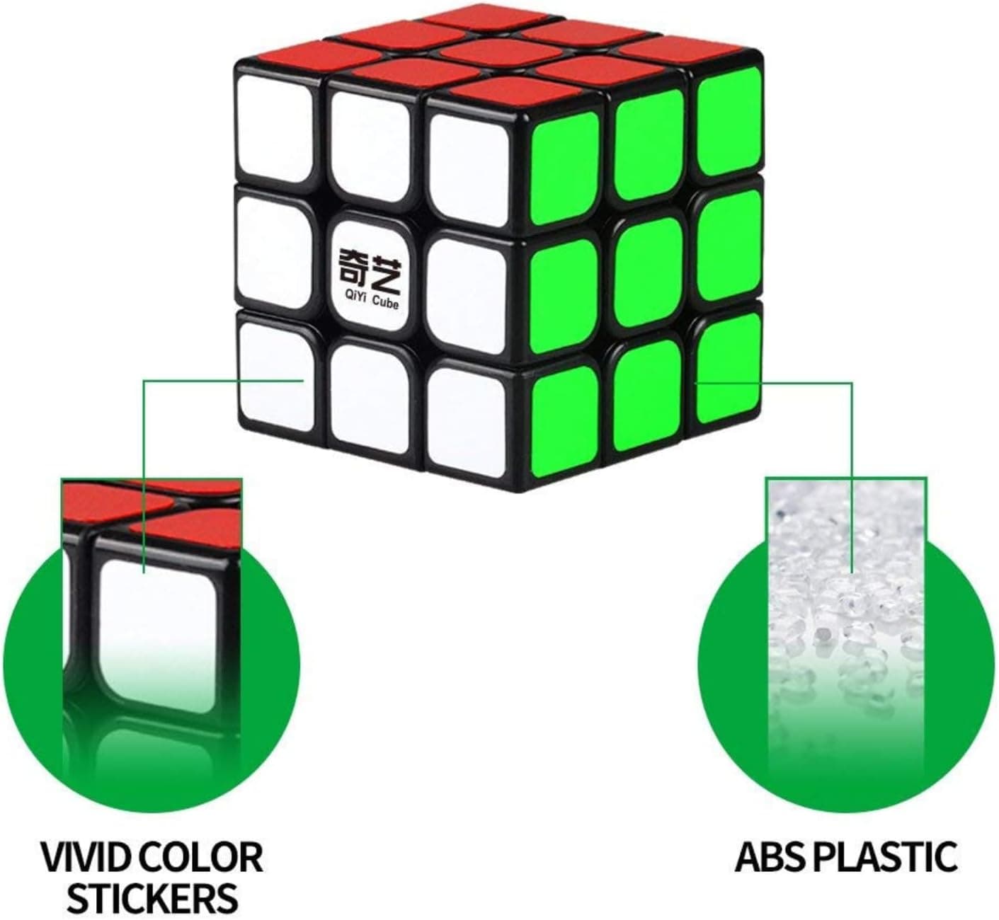 مکعب روبیک 3×3 cubelelo رنگ مشکی مدل Qiyi Sail مکعب روبیک 3×3 cubelelo رنگ مشکی مدل Qiyi Sail