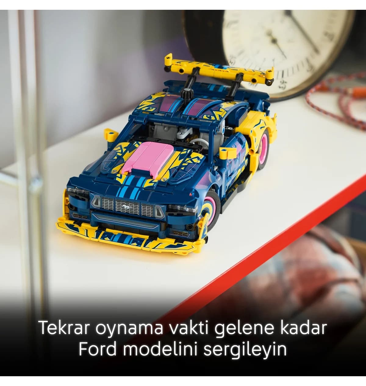 لگو Technic Ford Mustang GT ماشین ساختنی اصلاحشده مدل 42236 973 قطعه لگو Technic Ford Mustang GT ماشین ساختنی اصلاحشده مدل 42236 973 قطعه