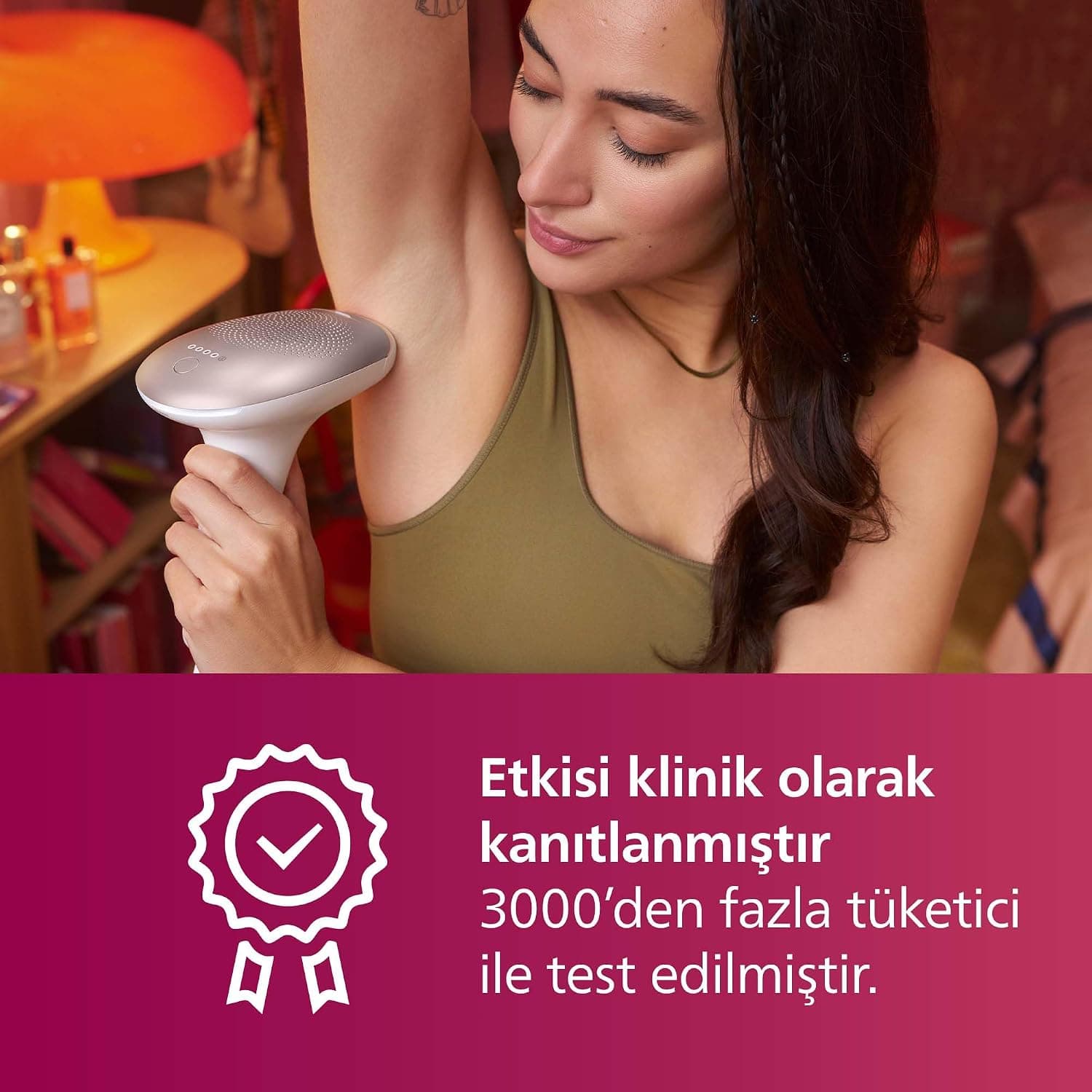 دستگاه لیزر اپیلیشن IPL Philips هد بدن و صورت سفید مدل BRI921/00 دستگاه لیزر اپیلیشن IPL Philips هد بدن و صورت سفید مدل BRI921/00