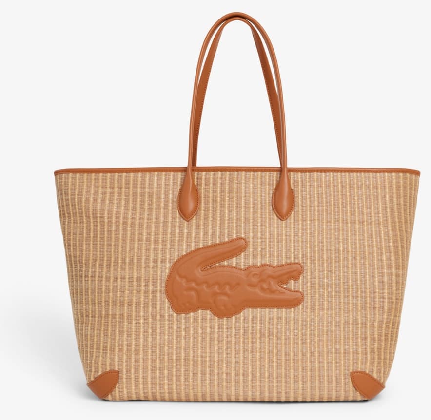 کیف دوشی زنانه Lacoste قهوهای روشن کیف دوشی زنانه Lacoste قهوهای روشن