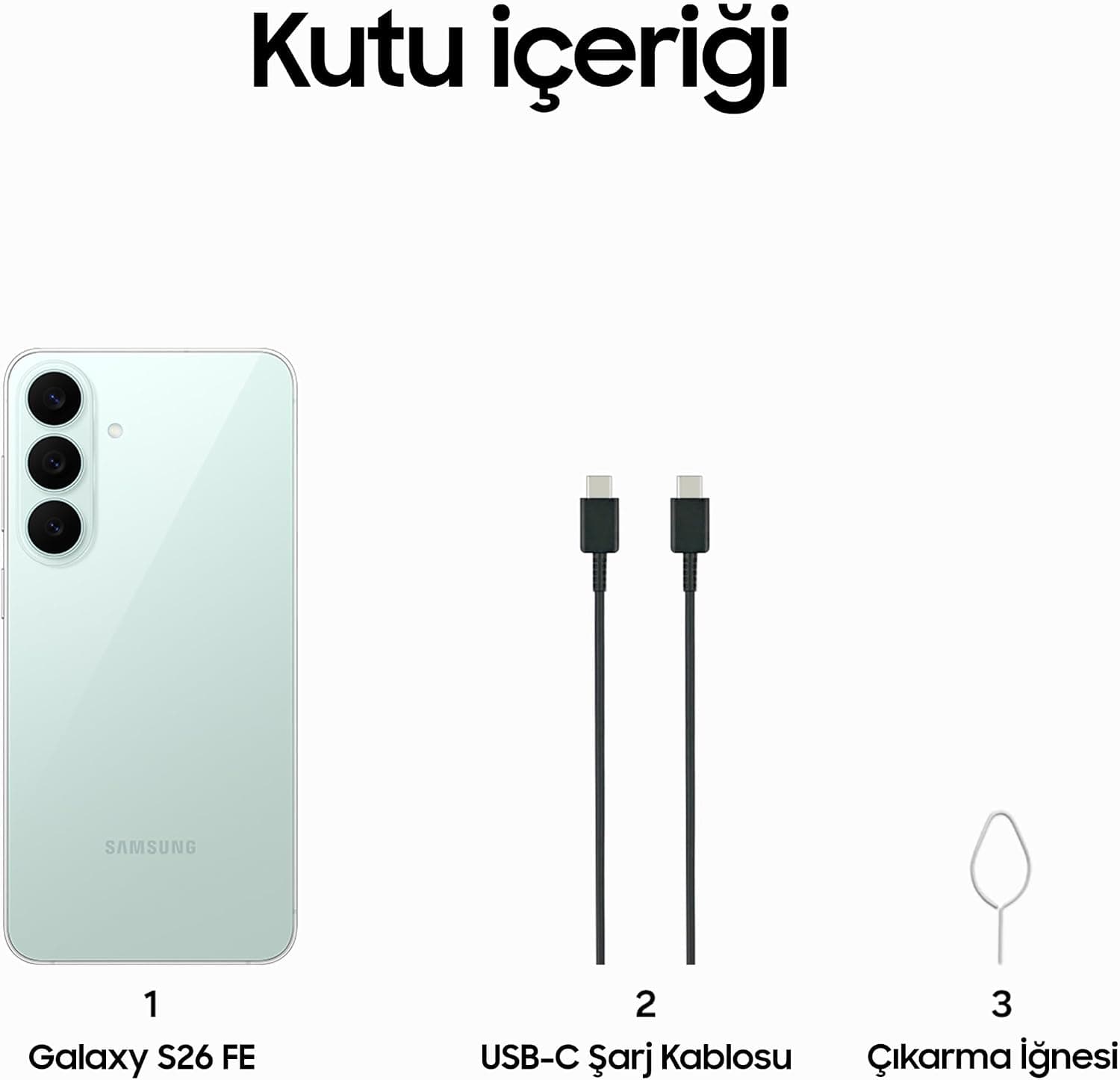 گوشی موبایل Samsung Galaxy S26 FE سبز آبی 256GB گوشی موبایل Samsung Galaxy S26 FE سبز آبی 256GB