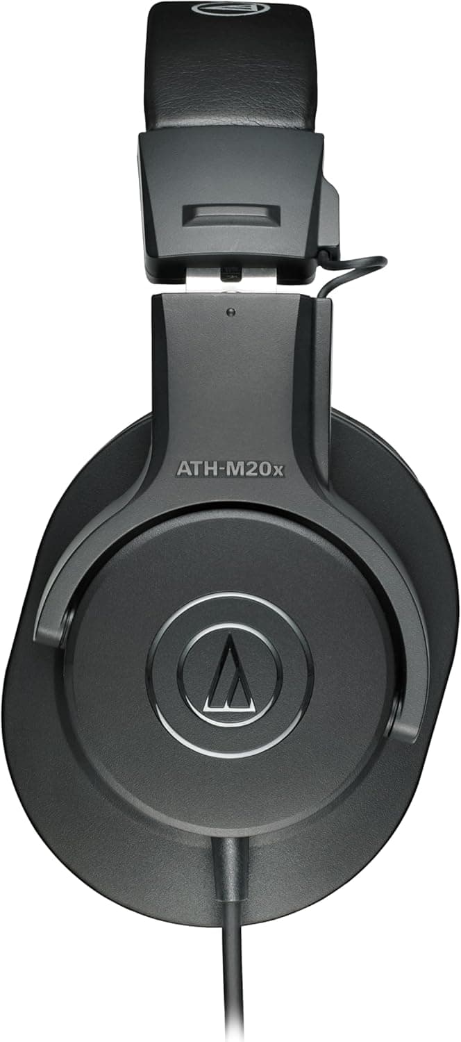 هدفون مانیتورینگ استودیویی حرفهای Audio-Technica مدل ATH-M20X مشکی هدفون مانیتورینگ استودیویی حرفهای Audio-Technica مدل ATH-M20X مشکی