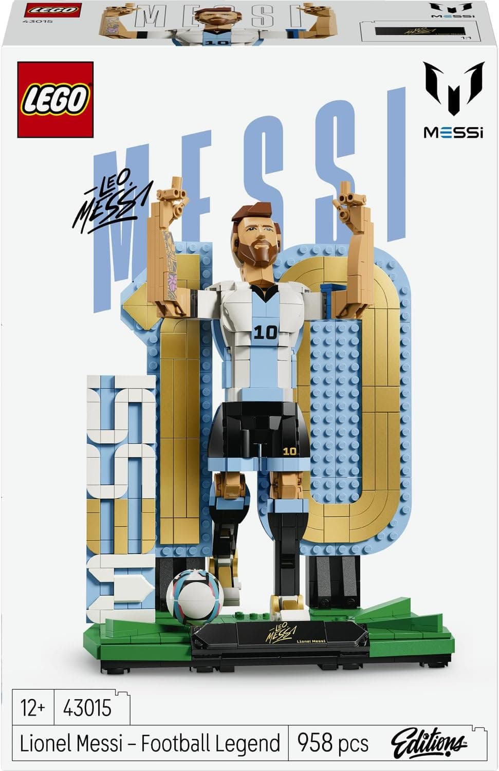 لگو Editions Lionel Messi افسانه فوتبال مدل 43015 لگو Editions Lionel Messi افسانه فوتبال مدل 43015