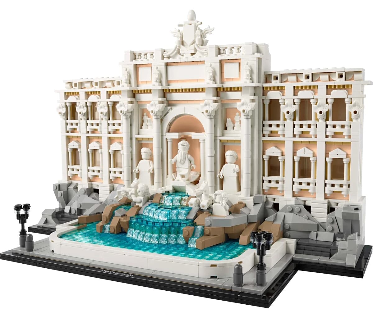 لگو Architecture فواره تروی مدل 21062 با 1880 قطعه لگو Architecture فواره تروی مدل 21062 با 1880 قطعه