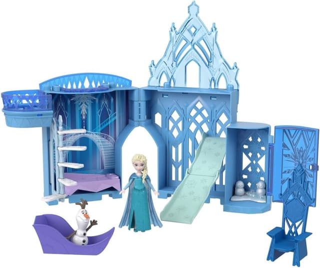 عروسک کوچک و ست بازی Mattel Frozen Elsa عروسک کوچک و ست بازی Mattel Frozen Elsa