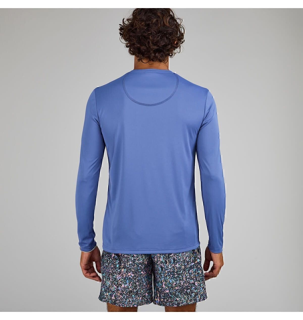 تیشرت سرف مردانه Decathlon با محافظ UV آستین بلند آبی مدل Water تیشرت سرف مردانه Decathlon با محافظ UV آستین بلند آبی مدل Water