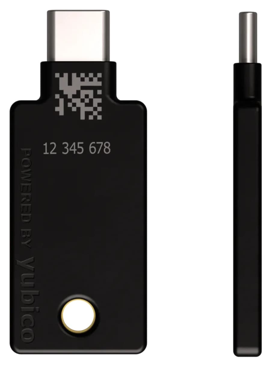 دستگاه احراز هویت دومرحلهای Yubico مدل YubiKey 5C NFC دستگاه احراز هویت دومرحلهای Yubico مدل YubiKey 5C NFC