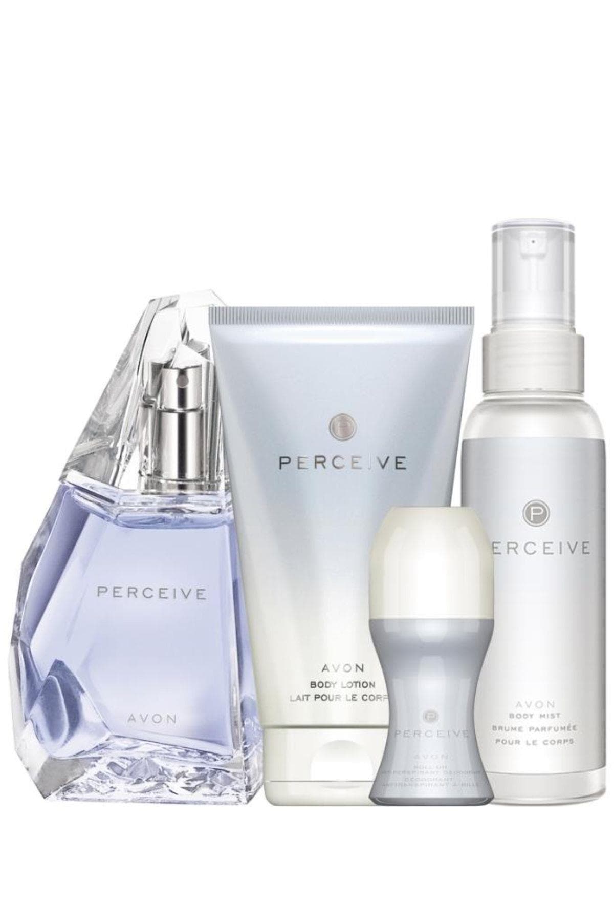 ست عطر زنانه، لوسیون، رولآن و اسپری بدن Avon Perceive ست عطر زنانه، لوسیون، رولآن و اسپری بدن Avon Perceive