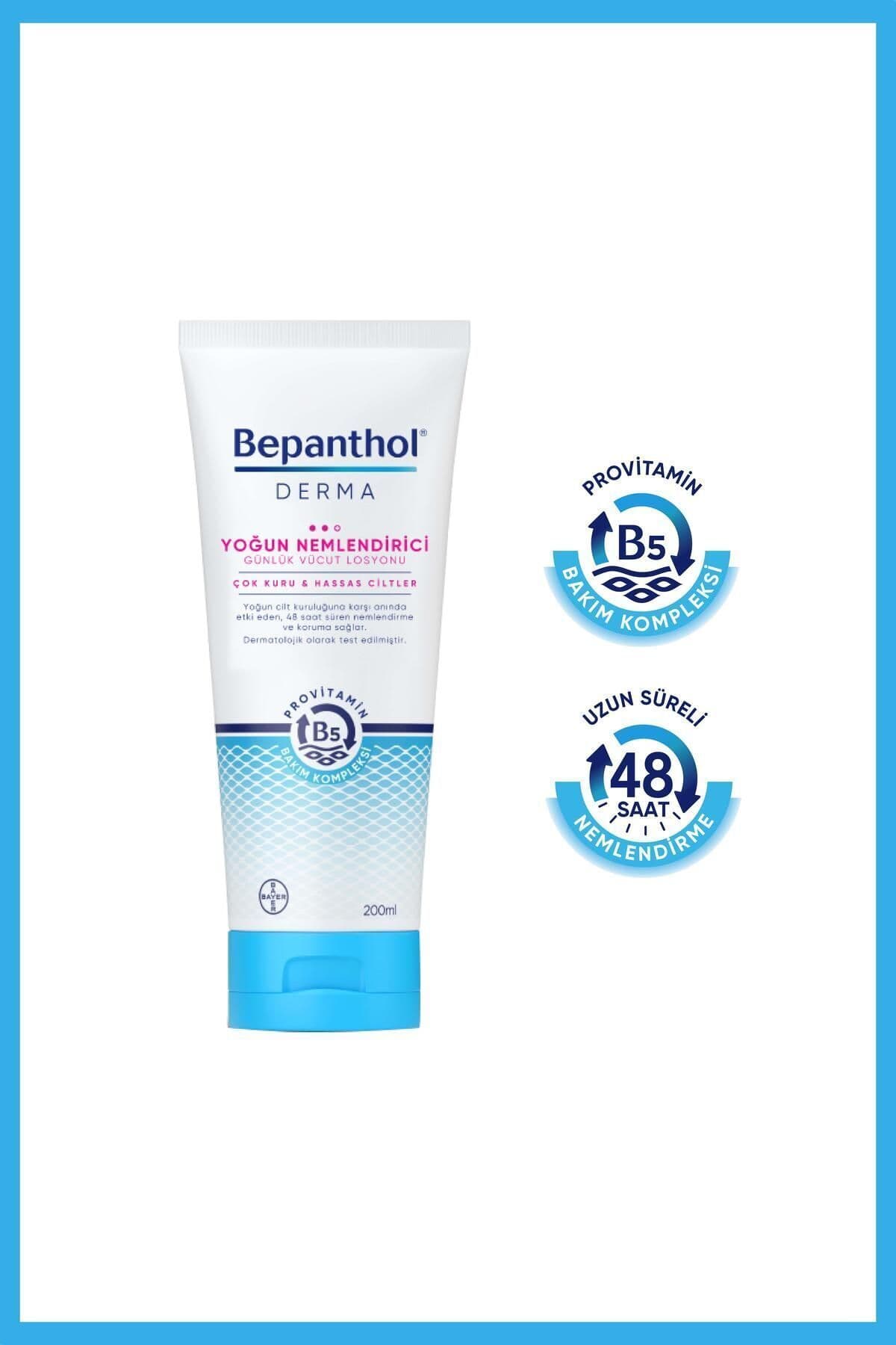 ست لوسیون مرطوبکننده و مراقبت روزانه بدن Bepanthol Derma، 200 ml + 5 عدد 10 ml ست لوسیون مرطوبکننده و مراقبت روزانه بدن Bepanthol Derma، 200 ml + 5 عدد 10 ml