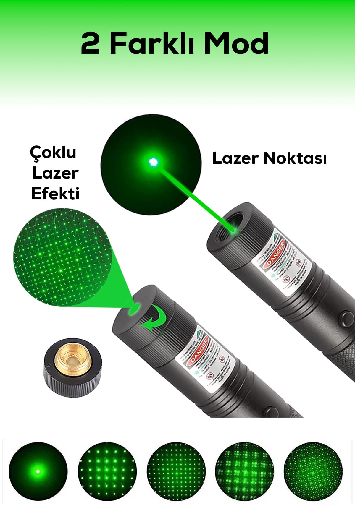 پوینتر لیزری Point شارژی سبز مدل Turbo X پوینتر لیزری Point شارژی سبز مدل Turbo X