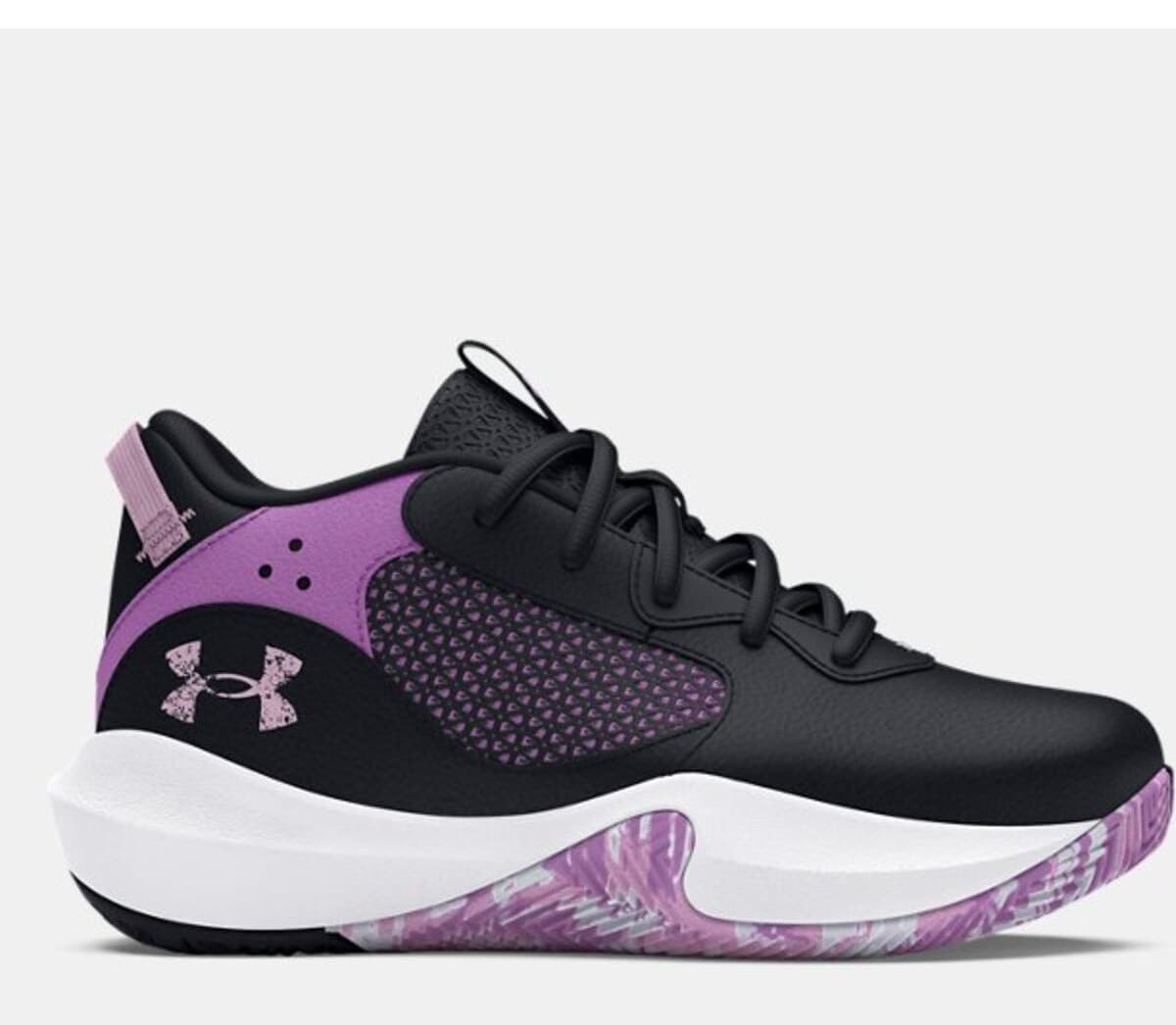 کفش بسکتبال کودکانه Under Armour مدل UA Lockdown 6 3025618-006 کفش بسکتبال کودکانه Under Armour مدل UA Lockdown 6 3025618-006