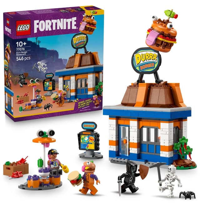 لگو 77076 Fortnite 10+ رستوران Durrr Burger (546 قطعه) لگو 77076 Fortnite 10+ رستوران Durrr Burger (546 قطعه)