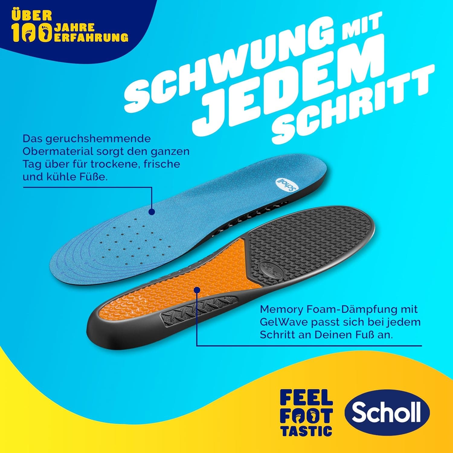 کفی کفش مردانه Dr. Scholl's Gel Activ Work سایز 40-43 کفی کفش مردانه Dr. Scholl's Gel Activ Work سایز 40-43