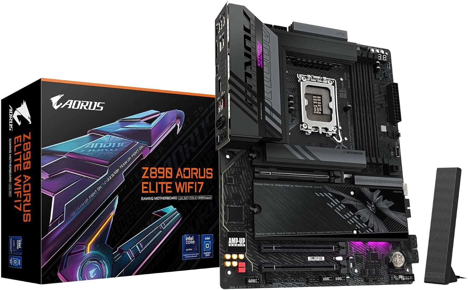 مادربرد GIGABYTE مدل Z890 AORUS PRO ICE سوکت LGA1851 ATX اینتل مادربرد GIGABYTE مدل Z890 AORUS PRO ICE سوکت LGA1851 ATX اینتل