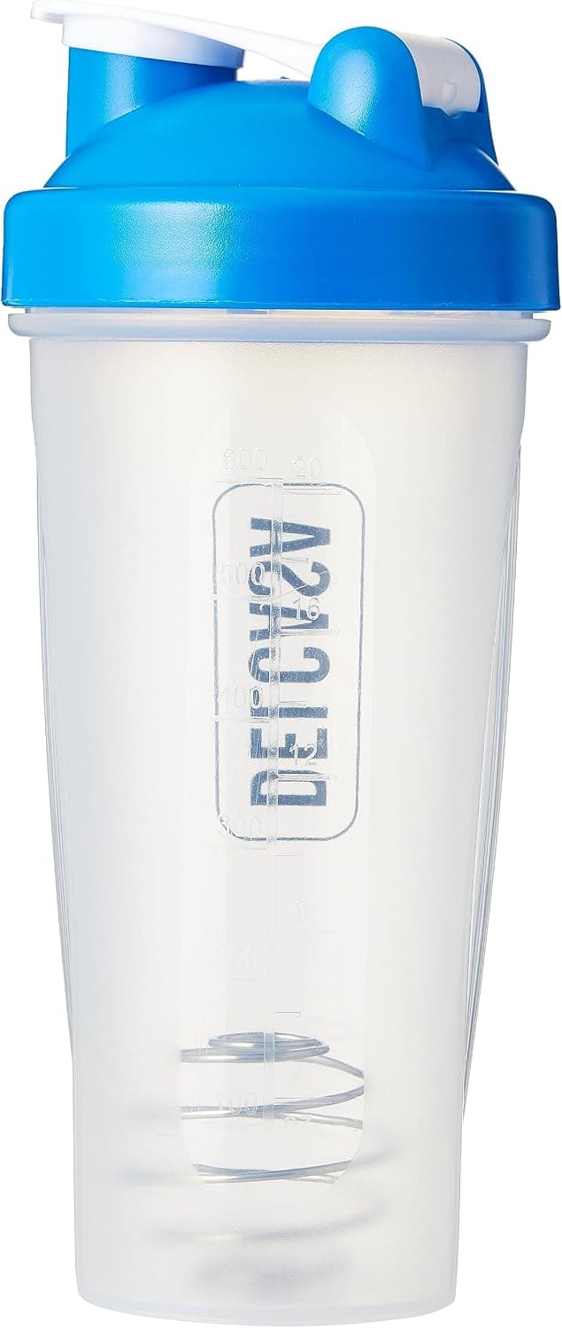 بطری شیکر 600ml پروتئین Delcasa با درب PE و بدنه PP مدل Dc2104 بطری شیکر 600ml پروتئین Delcasa با درب PE و بدنه PP مدل Dc2104
