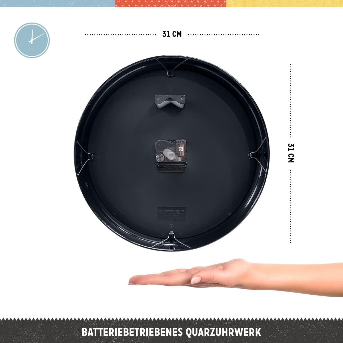ساعت دیواری Nostalgic-Art رترو با لوگوی BMW طرح وینتیج 31 cm ساعت دیواری Nostalgic-Art رترو با لوگوی BMW طرح وینتیج 31 cm
