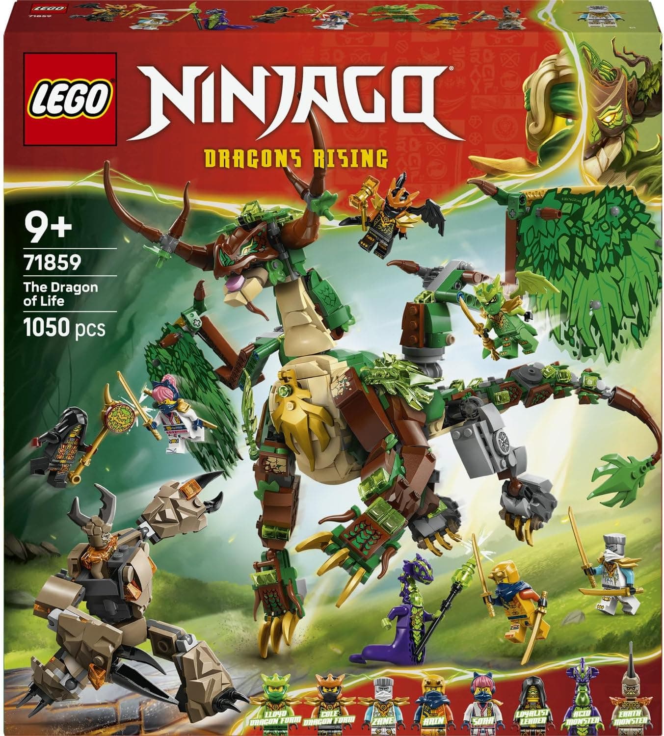لگو NINJAGO اژدهای زندگی مدل 71859 لگو NINJAGO اژدهای زندگی مدل 71859