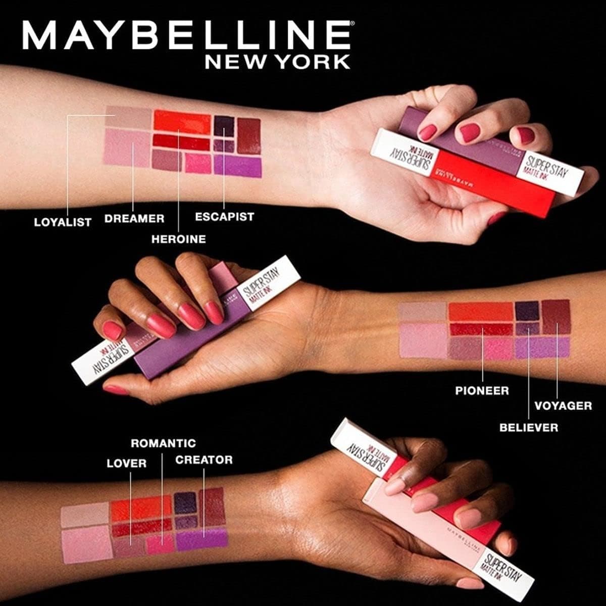 رژ لب مایع Maybelline New York Super Stay Matte Ink مدل 50 Voyager 5g رژ لب مایع Maybelline New York Super Stay Matte Ink مدل 50 Voyager 5g